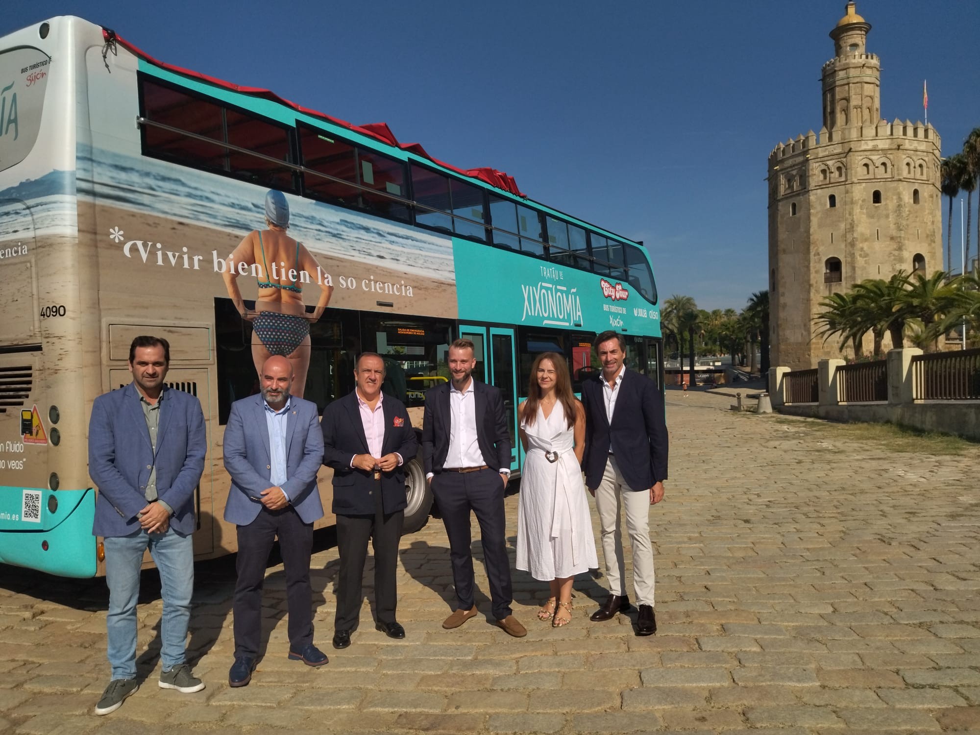 Presentación de Gijonomía Tour en Sevilla